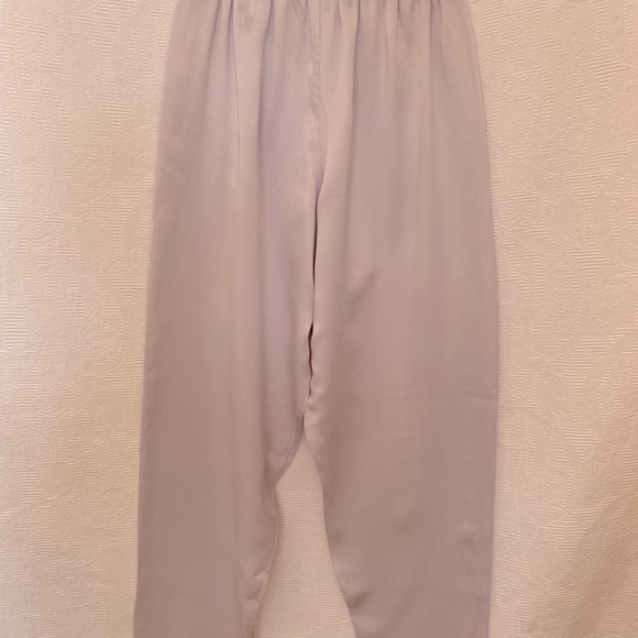 Pure silk pale blue XS/S  pyjama bottoms - Picture 2 of 5